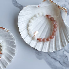 Load image into Gallery viewer, SUNSTONE + MOTHER OF PEARL