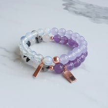 Load image into Gallery viewer, OPALITE + LAVENDER JADE