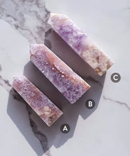 Load image into Gallery viewer, AMETHYST FLOWER AGATE TOWERS