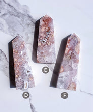 Load image into Gallery viewer, FLOWER AGATE QUARTZ TOWERS