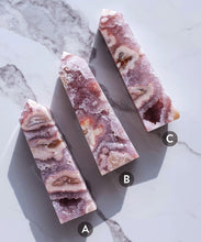 Load image into Gallery viewer, AMETHYST FLOWER AGATE CLOUD PATTERN TOWERS