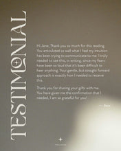 Load image into Gallery viewer, Intuitive Reading
