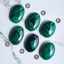 Load image into Gallery viewer, MALACHITE PALM STONES
