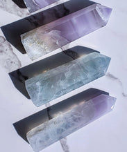 Load image into Gallery viewer, LAVENDER YTTRIUM FLUORITE TOWERS
